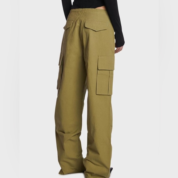 Olive Green Cargo Pants - Picture 2 of 7